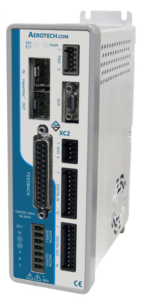 XC2 Compact, Single-Axis, PWM Digital Drive สำหรับอุตสาหกรรมควบคุมการเคลื่อนที่